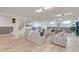 Finished basement featuring a cozy seating area, entertainment center, and stylish decor at 1714 Middle St, Sullivans Island, SC 29482
