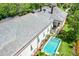 Stunning backyard with a private pool and well-maintained lawn with stone steps and a slate roof at 1714 Middle St, Sullivans Island, SC 29482