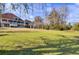 Expansive green lawn leads to waterfront homes, seen beneath weeping willow branches on a sunny day at 1739 Indigo Island Dr, Hanahan, SC 29410