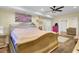 Bright bedroom showcasing bed, neutral walls, and modern decor at 1739 Indigo Island Dr, Hanahan, SC 29410