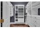 Well-organized walk-in closet with built-in shelving for storage at 1739 Indigo Island Dr, Hanahan, SC 29410