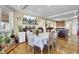 Elegant dining area with a view of the kitchen, perfect for entertaining guests at 1739 Indigo Island Dr, Hanahan, SC 29410