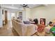 Comfortable living room with an area rug and open access to other rooms at 1739 Indigo Island Dr, Hanahan, SC 29410