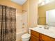 Bathroom featuring a vanity with a single sink and a shower-tub combination at 192 Sea Lavender Ln, Summerville, SC 29486