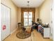 Cozy dining area with room for two and an adjacent workspace at 192 Sea Lavender Ln, Summerville, SC 29486