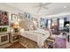Spacious bedroom with stylish decor, a comfortable bed, and a cozy seating area at 1930 Carolina Towne Ct, Mount Pleasant, SC 29464