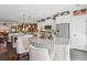 Spacious kitchen with seating area, modern appliances, and ample countertop space at 1930 Carolina Towne Ct, Mount Pleasant, SC 29464