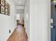 Inviting foyer with hardwood floors and neutral paint, leading into the home's living spaces at 202 N Light Way, Summerville, SC 29486