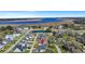 Aerial view of a lovely home in a community near a beautiful pond and marsh landscape at 2028 Ironstone Aly, Charleston, SC 29407
