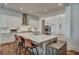 Modern kitchen with stainless steel appliances, white cabinets, and bright recessed lighting, perfect for cooking at 2028 Ironstone Aly, Charleston, SC 29407