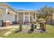 Backyard patio with table and grill at 2028 Ironstone Aly, Charleston, SC 29407
