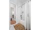 Clean and bright bathroom with white subway tile, a shower/tub combo, and decorative rug at 221 Waning Way, Charleston, SC 29492