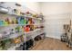 Walk-in pantry with wire shelving providing ample storage space at 2305 Sturgeon, Johns Island, SC 29455