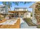 Backyard featuring a covered patio, walkway, and additional yard space at 2461 Fulford Ct, Mount Pleasant, SC 29466