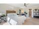 Comfortable bedroom with a sitting area and view to the en suite bathroom at 316 Anadale Ct, North Charleston, SC 29418