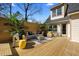 Cozy deck area with comfortable seating, ideal for outdoor gatherings at 316 Anadale Ct, North Charleston, SC 29418