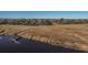 Beautiful riverfront land with private boat dock access for fishing and relaxation at 316 Anadale Ct, North Charleston, SC 29418