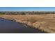 Breathtaking aerial shot of private dock access with scenic river and marsh views at 316 Anadale Ct, North Charleston, SC 29418