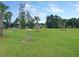 Beautiful disc golf course featuring lush green grass, palm trees, and well-maintained baskets at 316 Knawl Road, Moncks Corner, SC 29461