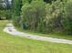 Winding path through lush greenery, inviting for a peaceful walk or bike ride in a tranquil setting at 316 Knawl Road, Moncks Corner, SC 29461