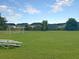 A vibrant green field offers sports and recreation near attractive homes and a clear, blue sky at 316 Knawl Road, Moncks Corner, SC 29461