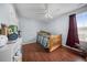 bedroom featuring hardwood floors, closet, and plenty of natural light at 362 Sanctuary Park Dr, Summerville, SC 29486