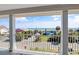 Balcony with beach view, railing, and street view, ideal for outdoor enjoyment at 502 W Ashley Ave, Folly Beach, SC 29439