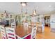 Open-concept living and dining area with abundant natural light at 502 W Ashley Ave, Folly Beach, SC 29439