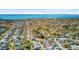 Picturesque aerial view showcasing beautiful homes nestled among lush greenery and tranquil waterways at 744 Gate Post Dr, Mount Pleasant, SC 29464