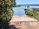Concrete boat ramp providing access to a waterway and dock at 944 Hammocks Way, Edisto Island, SC 29438