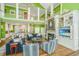 Open floor plan featuring an expansive living room flowing into a gourmet kitchen, perfect for entertaining and Gathering gatherings at 944 Hammocks Way, Edisto Island, SC 29438