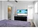 Bedroom featuring a TV and adjoining bathroom with a stand-up shower at 103 Sprucewood Dr, Summerville, SC 29485