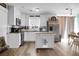 Well-equipped kitchen with stainless steel appliances and a central island for prepping food at 103 Sprucewood Dr, Summerville, SC 29485
