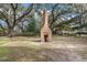 Historic chimney standing in the backyard of the home at 104 Gervais St, Walterboro, SC 29488