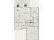 Detailed first floor floorplan showing the kitchen, great room, and owner's suite layout at 118 Royal Cainhoy Way, Huger, SC 29450