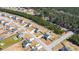 Aerial view showcasing the property and its proximity to neighborhood amenities at 126 Lakelyn Rd, Moncks Corner, SC 29461