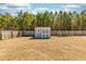 Backyard shed offers additional storage space with easy access at 126 Lakelyn Rd, Moncks Corner, SC 29461