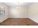 Bright dining area featuring wood floors, perfect for gatherings and creating cherished memories with loved ones at 1308 Coleridge St, Charleston, SC 29407