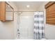 Clean bathroom with shower-tub combo, neutral color palette, and a simple design providing a functional space at 138 Hidden Palms Blvd, Summerville, SC 29485