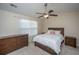 Relaxing bedroom with neutral tones, ceiling fan, and ample closet space at 138 Hidden Palms Blvd, Summerville, SC 29485