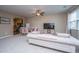 Spacious living area with sofa, dining table and natural light at 138 Hidden Palms Blvd, Summerville, SC 29485