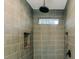 Tiled shower with window at 143 Harvest Way, Walterboro, SC 29488