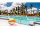 A refreshing community swimming pool with clear blue water and ample space for recreation at 1437 Clay Field Trl, Summerville, SC 29485