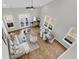 Aerial view of the living and dining area, showcasing the open layout at 147 Cantona Dr, Summerville, SC 29483