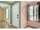 A view of the entrance featuring light wood flooring, neutral walls and a peek into another room at 1481 Center Street Ext # 601, Mount Pleasant, SC 29464