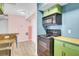 Kitchen with stove and microwave at 1481 Center Street Ext # 601, Mount Pleasant, SC 29464