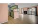 Open floor plan featuring a fireplace and sliding glass doors to the outside patio at 1481 Center Street Ext # 601, Mount Pleasant, SC 29464