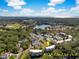 Beautiful aerial view of the building, the community, and the surrounding scenery at 1638 Live Oak Park, Seabrook Island, SC 29455