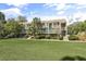 Well maintained condominium building with multiple balconies and steps to access the units at 1638 Live Oak Park, Seabrook Island, SC 29455
