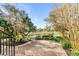 Private brick patio in a lush backyard setting with marsh views at 172 Mary Ellen Dr, Charleston, SC 29403